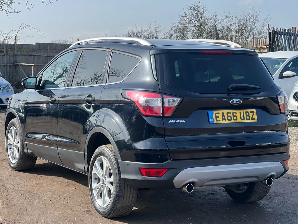 Ford Kuga 2.0 Tdci Titanium Euro 6 Ss EA66UBZ Black #5