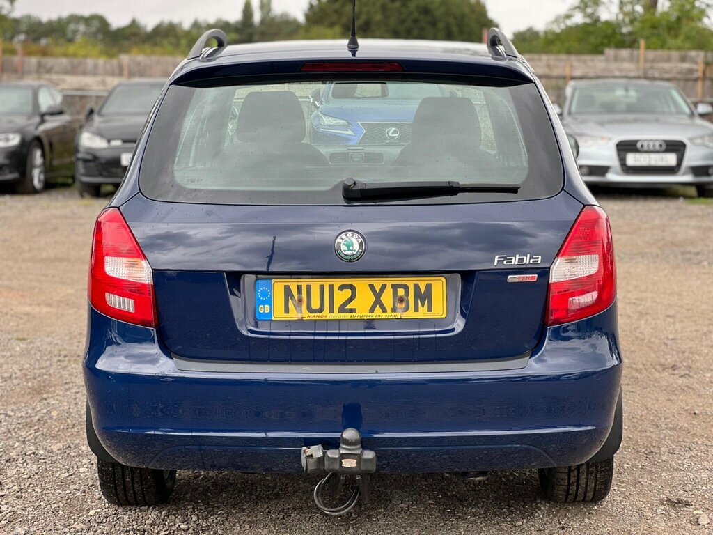 Skoda Fabia 1.6 Tdi Se Euro 5 NU12XBM Blue #5