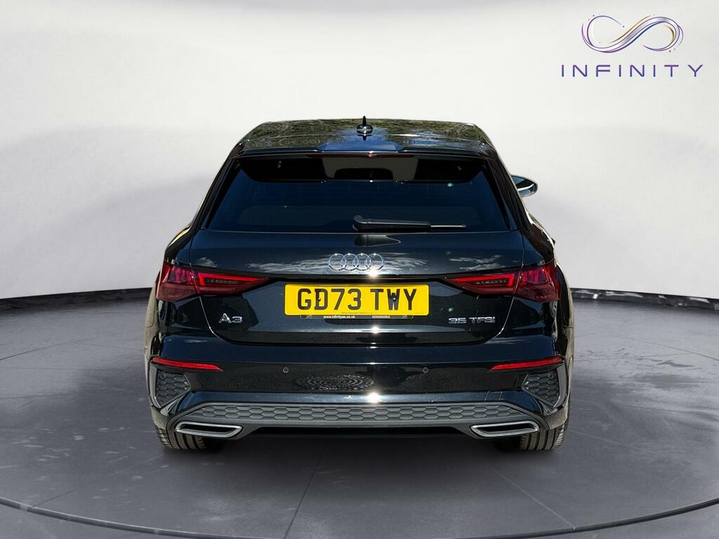 Audi A3 1.5 Tfsi 35 S Line Sportback S Tronic E Black #5