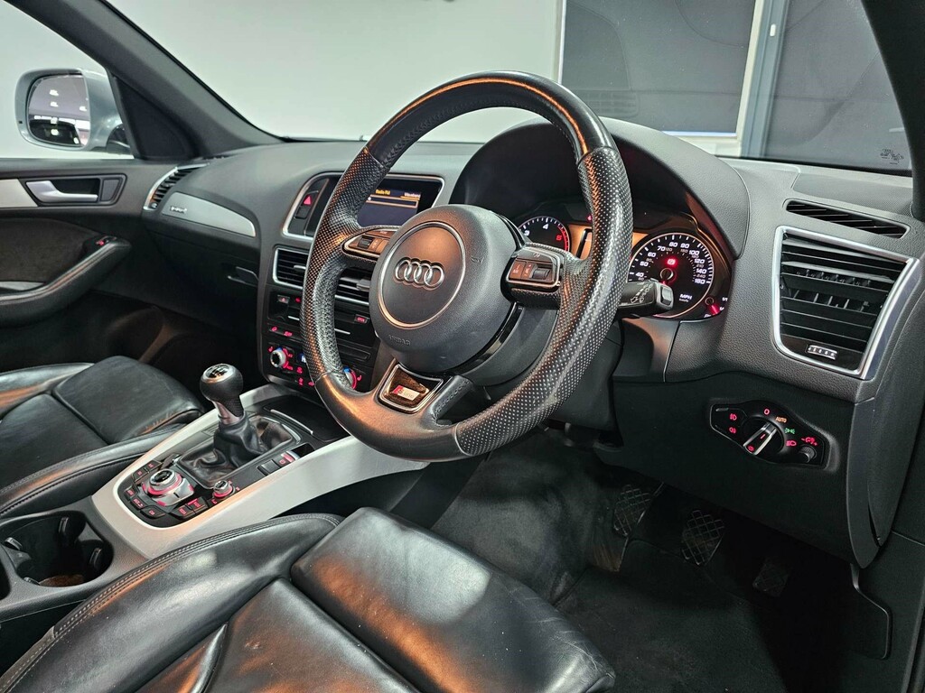 Audi Q5 S Line Tdi Quattro 4Wd RJ66FDM Silver #5