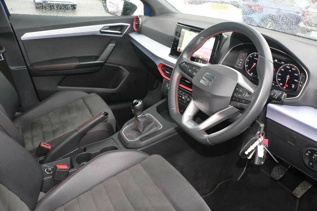 Seat Ibiza 1.0 Mpi Fr Sport SJ73PTY Blue #6