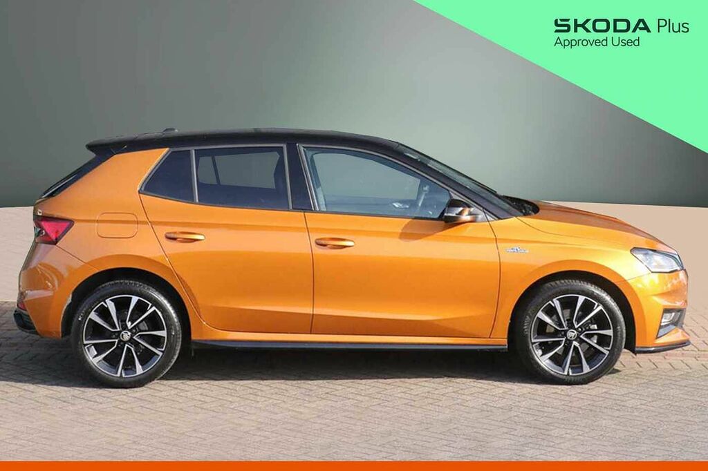 Skoda Fabia 1.0 Tsi 116 Monte Carlo Edition SD74URM Orange #4