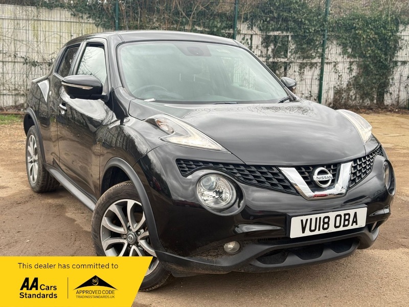 Nissan Juke 1.2 Dig-t Tekna Suv VU18OBA Black #2