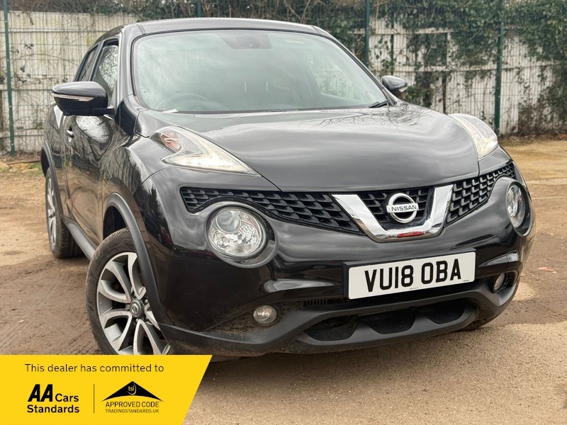 Nissan Juke 1.2 Dig-t Tekna Suv VU18OBA Black #3