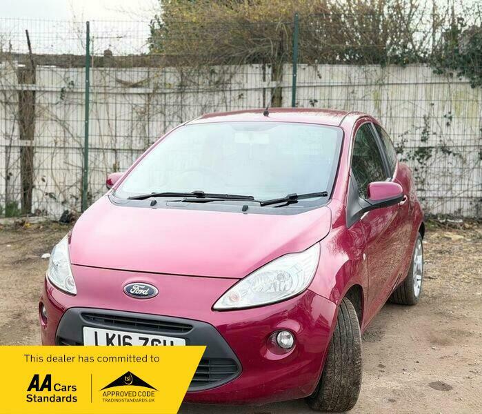 Ford KA 1.2 Zetec Hatchback Red #3