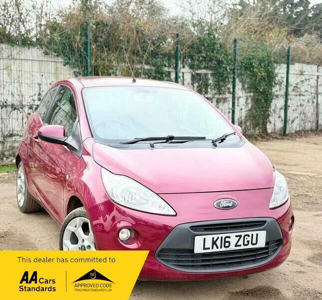 Ford KA 1.2 Zetec Hatchback Red #5