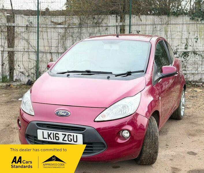 Ford KA 1.2 Zetec Hatchback Red #2
