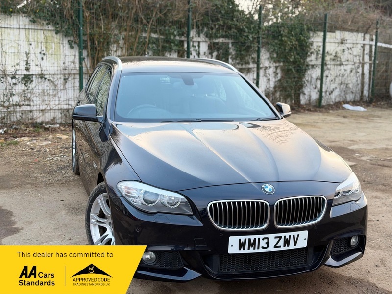 BMW 5 Series 2.0 520D M Sport Black