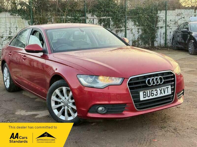 Audi A6 Saloon 2.0 Tdi Se Saloon Red #6