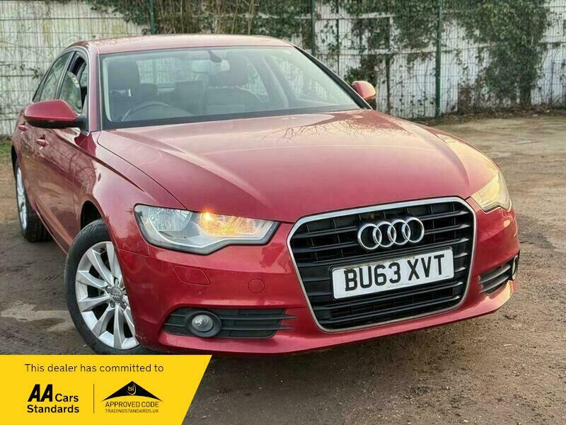 Audi A6 Saloon 2.0 Tdi Se Saloon Red