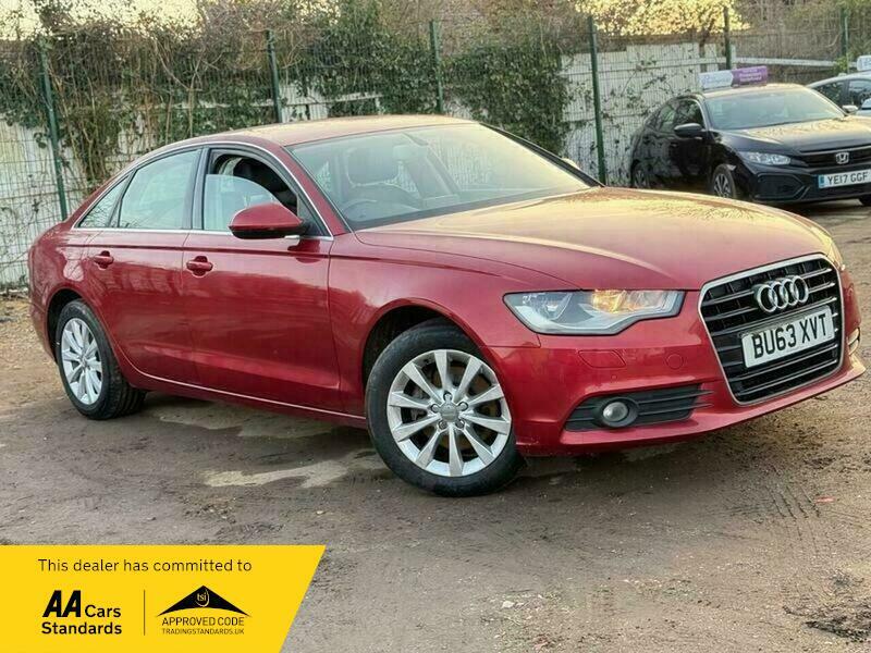 Audi A6 Saloon 2.0 Tdi Se Saloon Red #4
