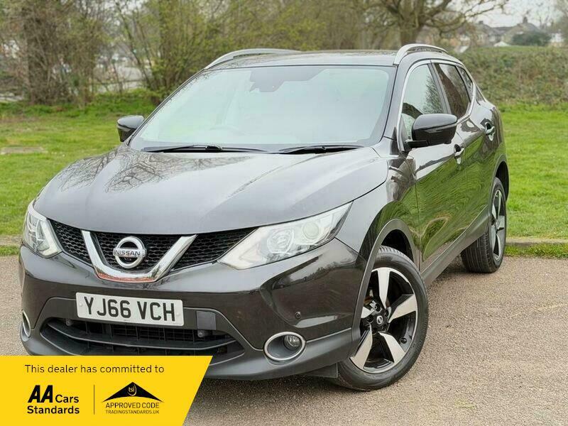 Nissan Qashqai 1.5 Dci N-connecta Suv YJ66VCH Black #3