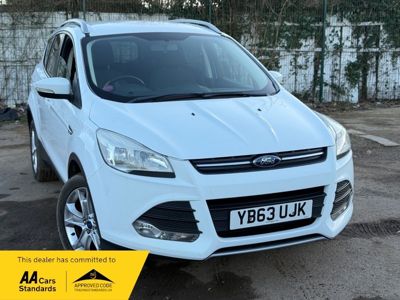 Ford Kuga 2.0 Tdci Zetec Suv YB63UJK White #2