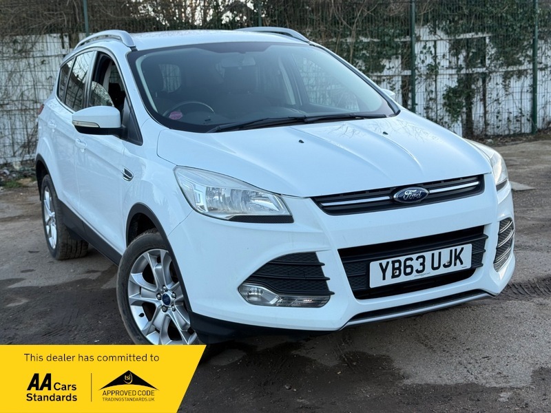 Ford Kuga 2.0 Tdci Zetec Suv YB63UJK White #6