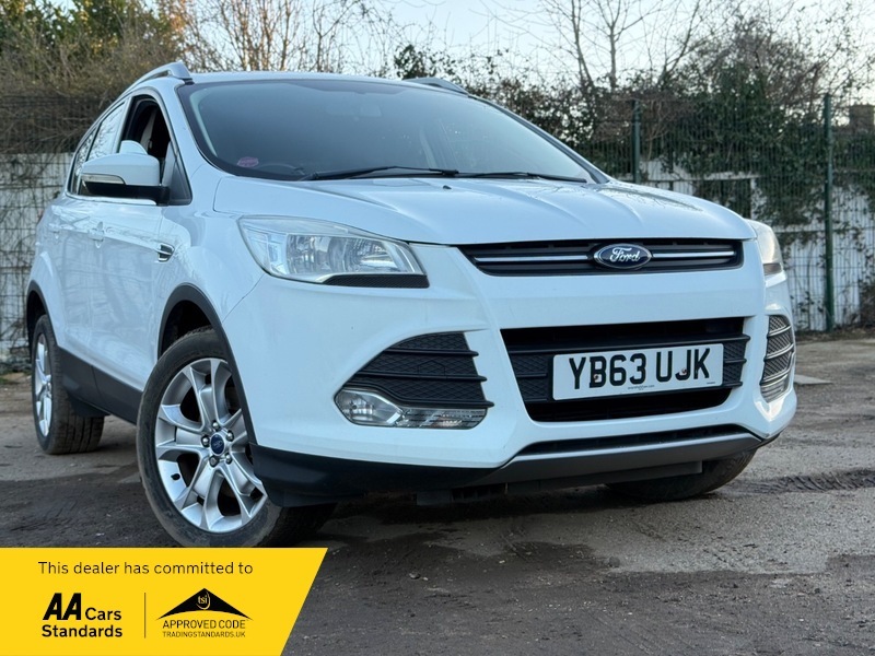 Ford Kuga 2.0 Tdci Zetec Suv YB63UJK White #4