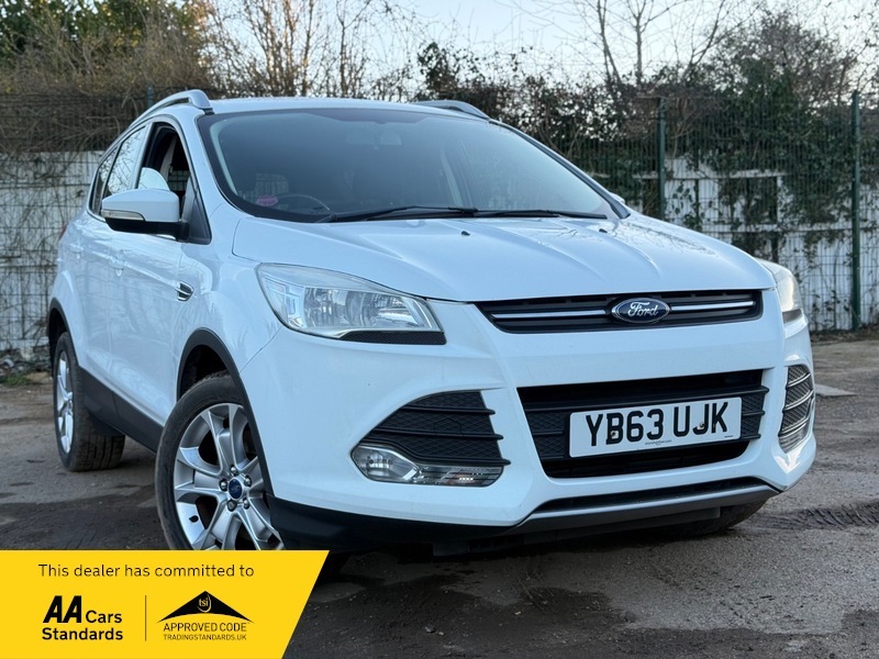 Ford Kuga 2.0 Tdci Zetec Suv YB63UJK White #5