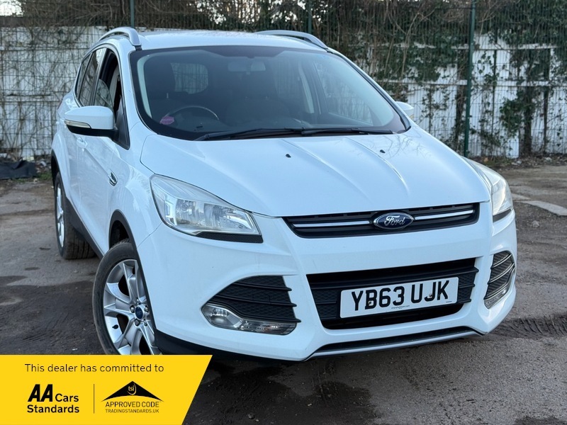 Ford Kuga 2.0 Tdci Zetec Suv YB63UJK White #3