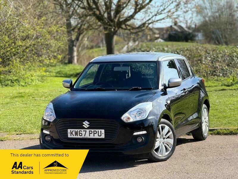 Suzuki Swift 1.0 Boosterjet Sz-t Hatchback KW67PPU Black #2
