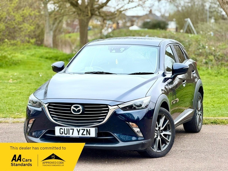 Mazda CX-3 2.0 Skyactiv-g Sport Nav GU17YZN Blue #2