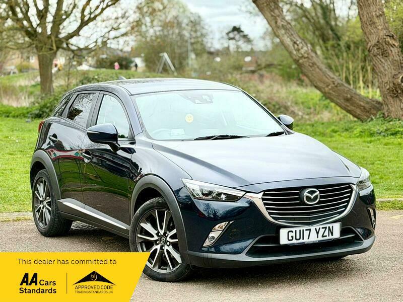 Mazda CX-3 2.0 Skyactiv-g Sport Nav GU17YZN Blue #6