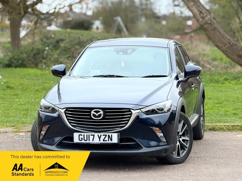 Mazda CX-3 2.0 Skyactiv-g Sport Nav GU17YZN Blue #3