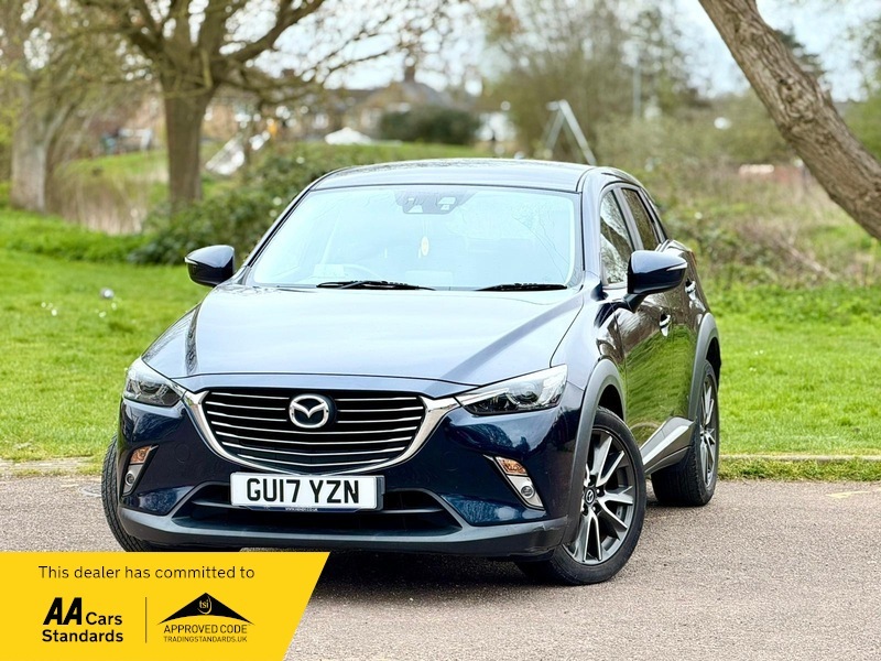 Mazda CX-3 2.0 Skyactiv-g Sport Nav GU17YZN Blue #4