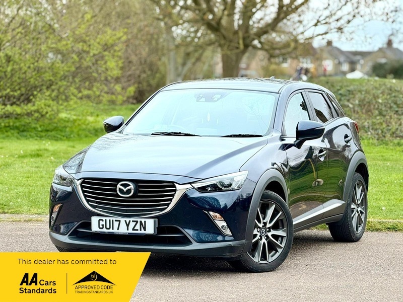 Mazda CX-3 2.0 Skyactiv-g Sport Nav GU17YZN Blue #5
