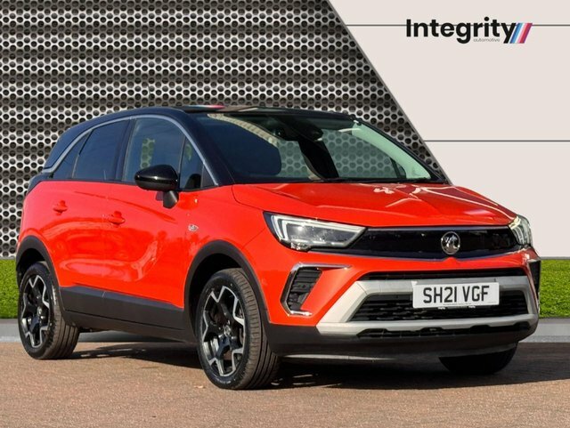 Vauxhall Crossland 2021 1.2 Turbo Elite Suv Euro 6 S SH21VGF Orange #2
