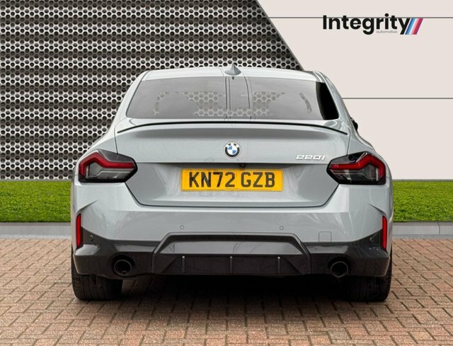 BMW 2 Series Gran Coupe 2022 2.0 220I M Sport Coupe Euro 6 KN72GZB Grey #4