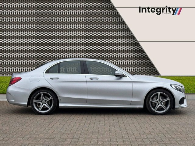 Mercedes-Benz C Class 2018 2.0 C200 Amg Line Premium Saloon Silver #5