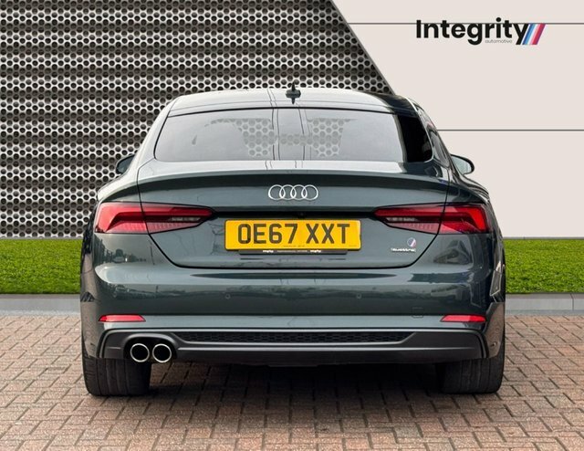 Audi A5 2018 2.0 Tdi S Line Sportback S Tronic OE67XXT Green #4