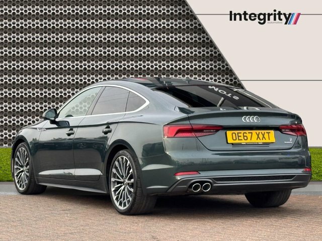 Audi A5 2018 2.0 Tdi S Line Sportback S Tronic OE67XXT Green #5