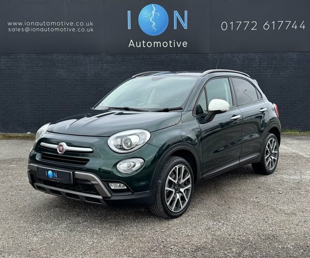 Fiat 500X 1.4 Multiair Cross Plus Rare Colour Sat Nav Bluet WO15VGC Green #5