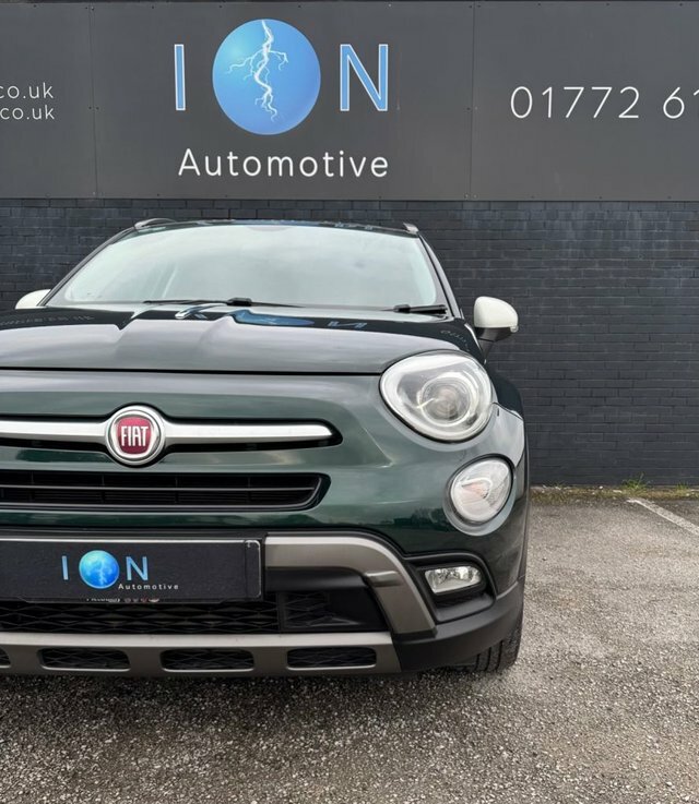 Fiat 500X 1.4 Multiair Cross Plus Rare Colour Sat Nav Bluet WO15VGC Green #3