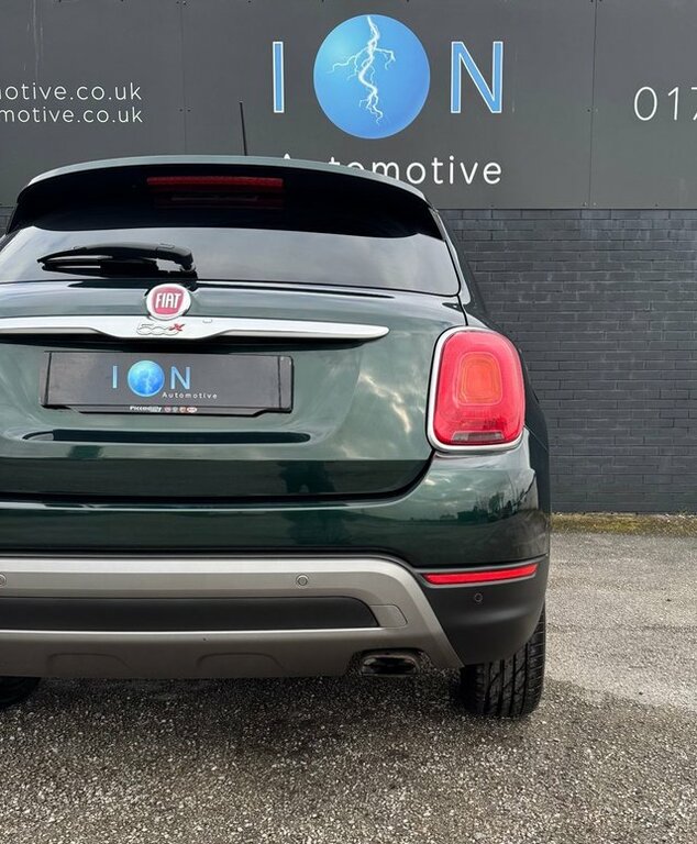 Fiat 500X 1.4 Multiair Cross Plus Rare Colour Sat Nav Bluet WO15VGC Green #4