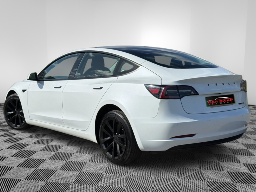 Tesla Model 3 Dual Motor Long Range Saloon 4 MD71KYE White #2
