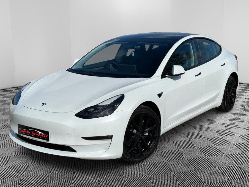 Tesla Model 3 Dual Motor Long Range Saloon 4 MD71KYE White #6