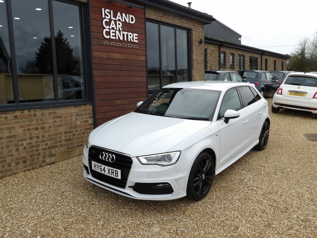 Audi A3 Sportback 1.4 Tfsi S Line HY64XRB White #5