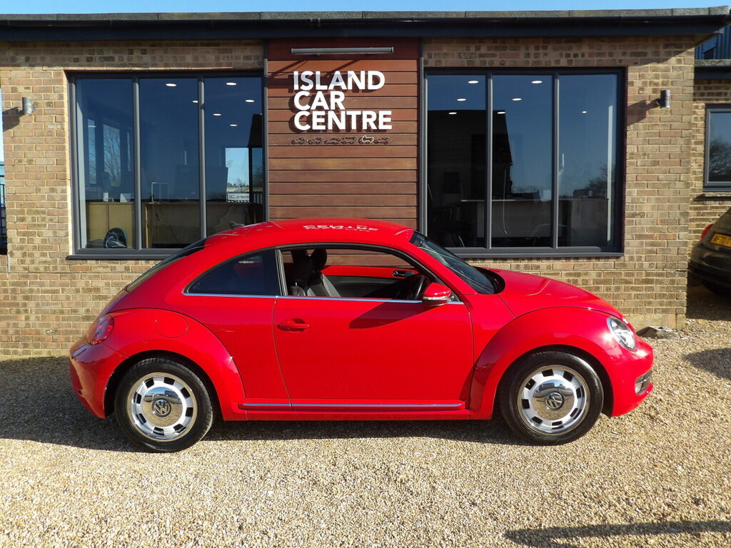 Volkswagen Beetle Design Tsi Bmotion Tech Hatchback Low Mil RF15BBU Red #2