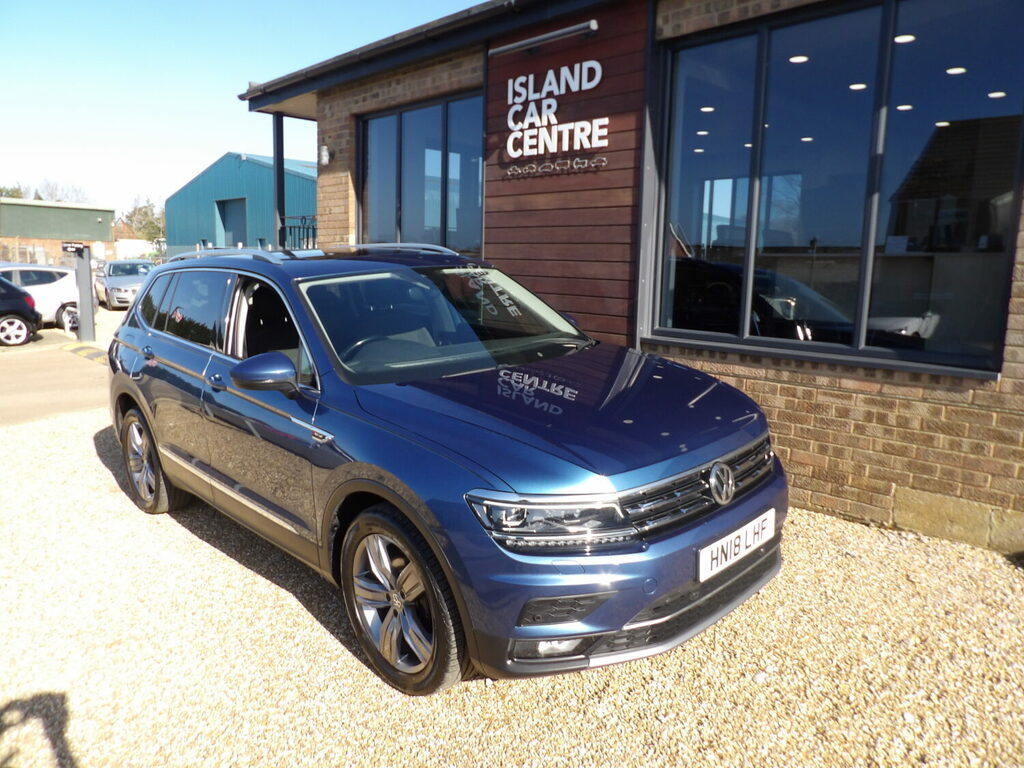 Volkswagen Tiguan Allspace 2.0 Tdi 4Motion Sel 7 Seats Blue #3
