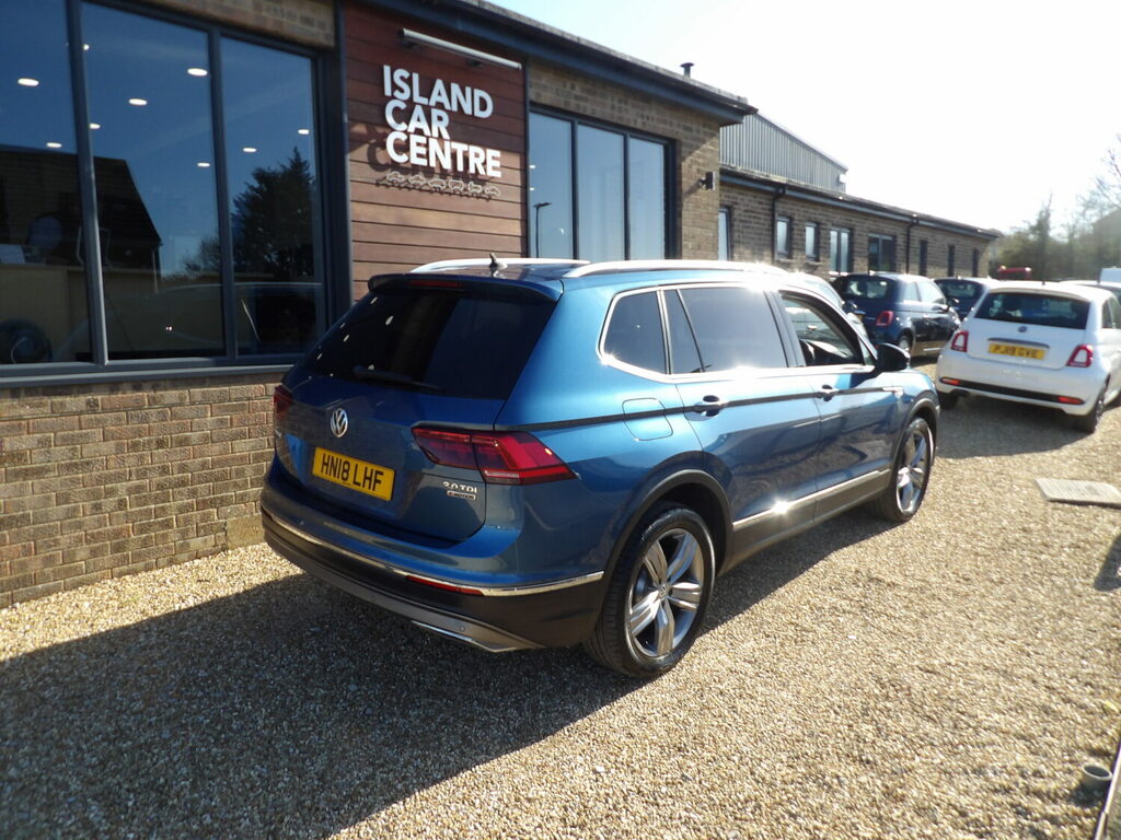 Volkswagen Tiguan Allspace 2.0 Tdi 4Motion Sel 7 Seats Blue #6