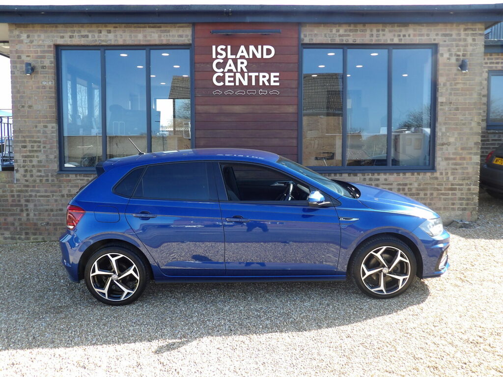 Volkswagen Polo 1.0 Tsi 115 R-line HW18LYR Blue #2