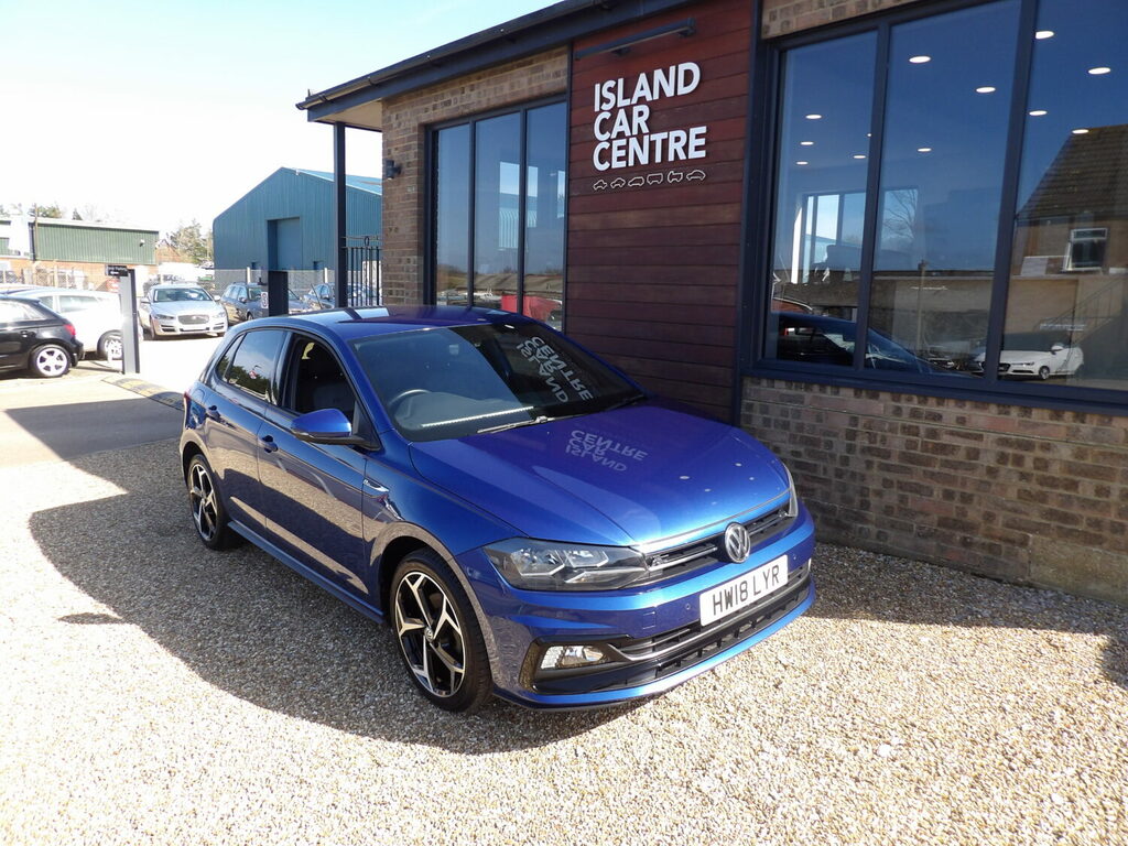 Volkswagen Polo 1.0 Tsi 115 R-line HW18LYR Blue #3