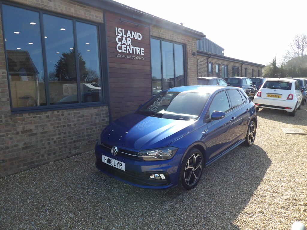 Volkswagen Polo 1.0 Tsi 115 R-line HW18LYR Blue #5