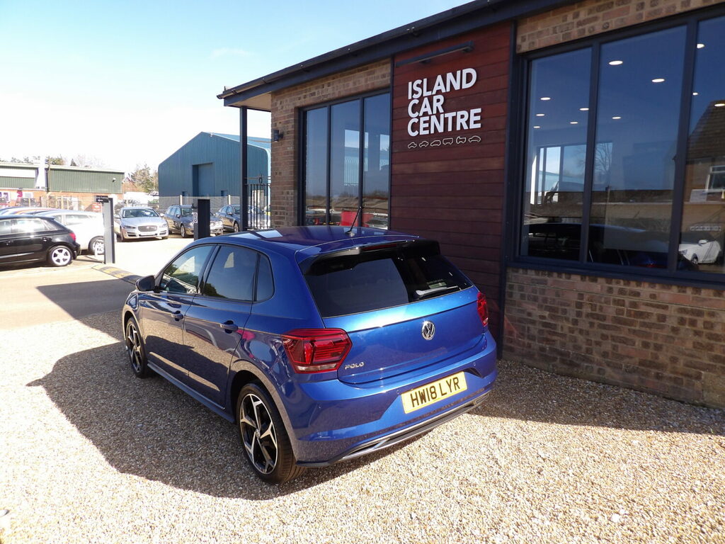 Volkswagen Polo 1.0 Tsi 115 R-line HW18LYR Blue #4
