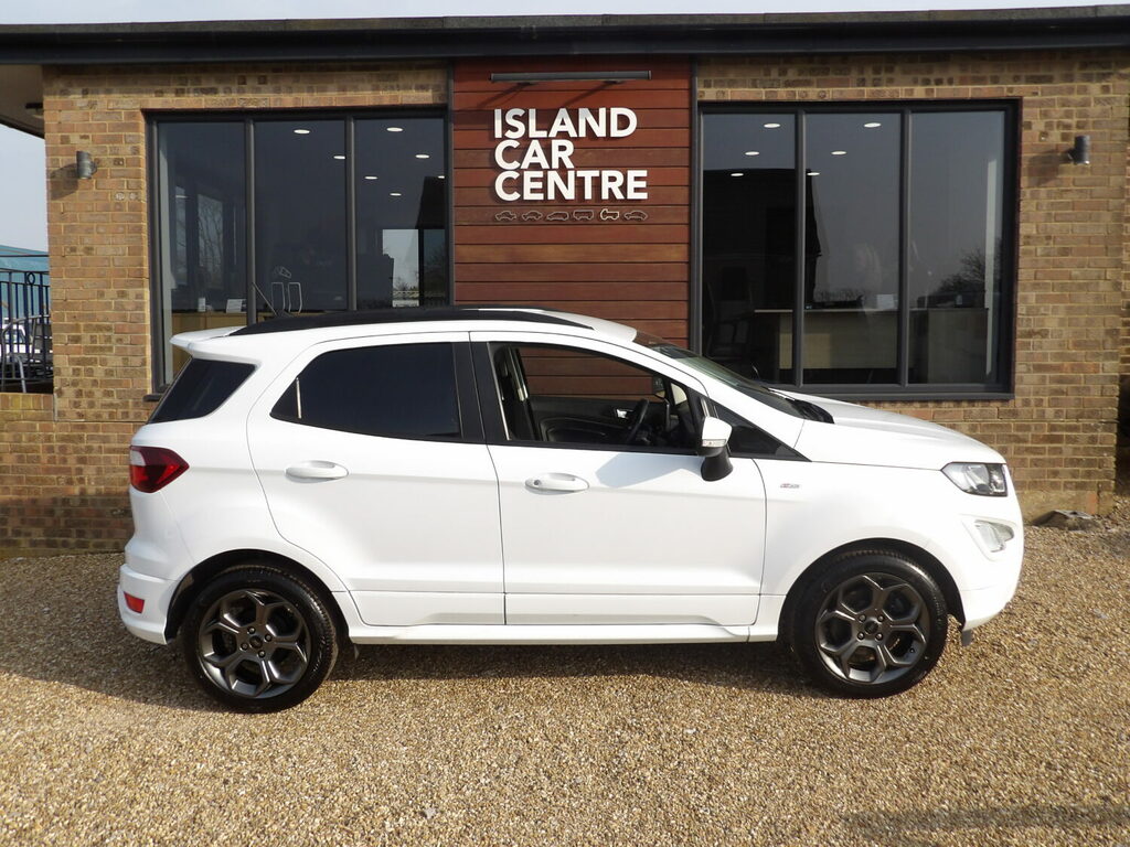 Ford Ecosport 1.0 Ecoboost 125 St Line One Owner WP72LWG White #2