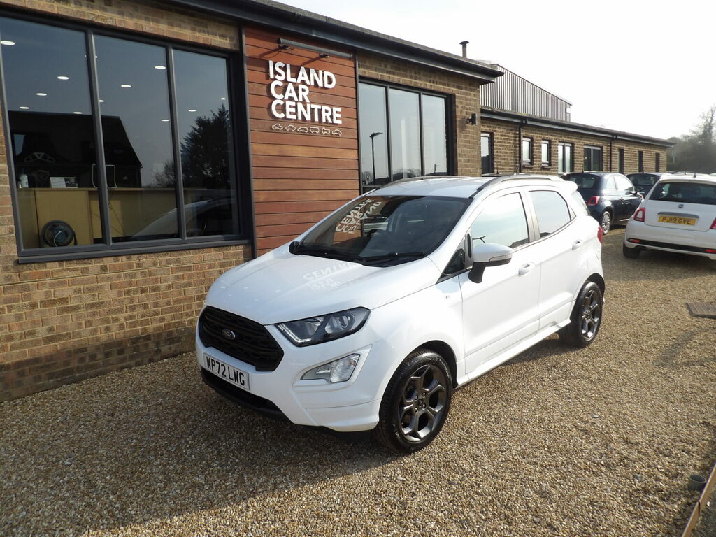 Ford Ecosport 1.0 Ecoboost 125 St Line One Owner WP72LWG White #4