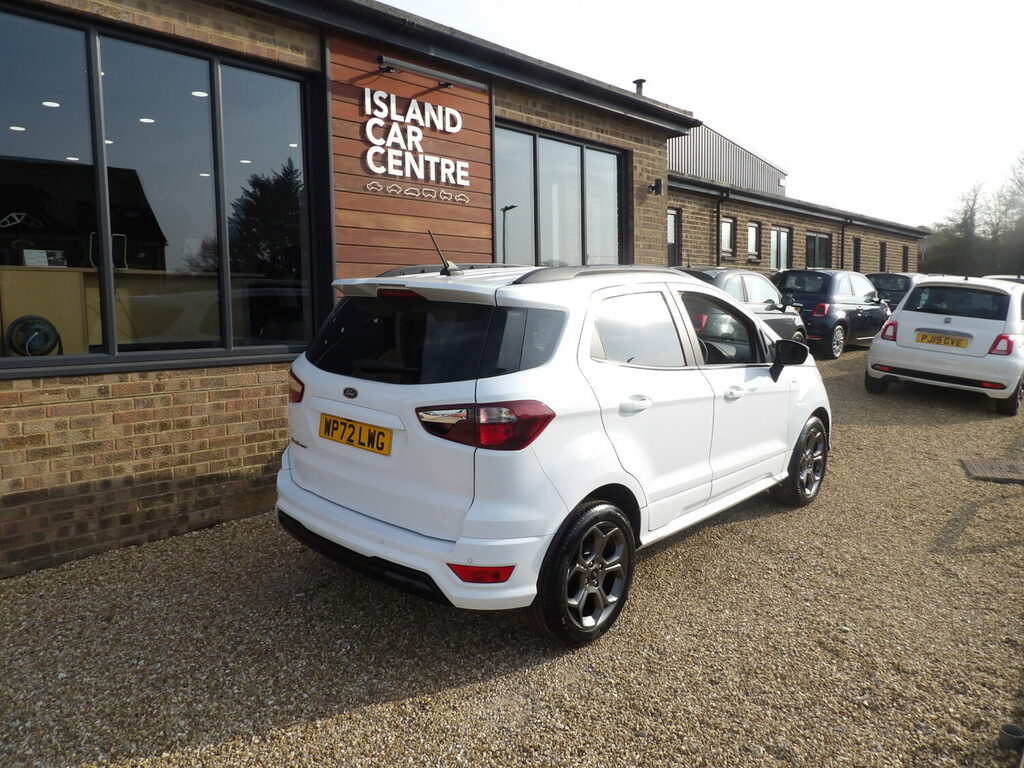 Ford Ecosport 1.0 Ecoboost 125 St Line One Owner WP72LWG White #3