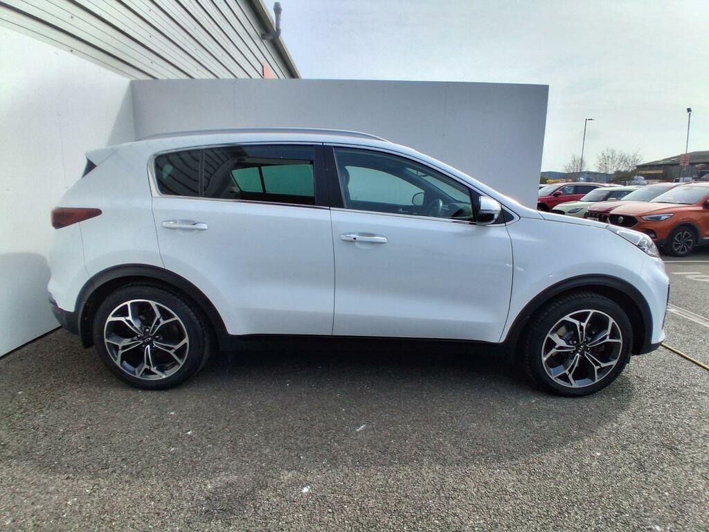 Kia Sportage 1.6 Crdi Mhev Gt-line Euro 6 Ss White #4