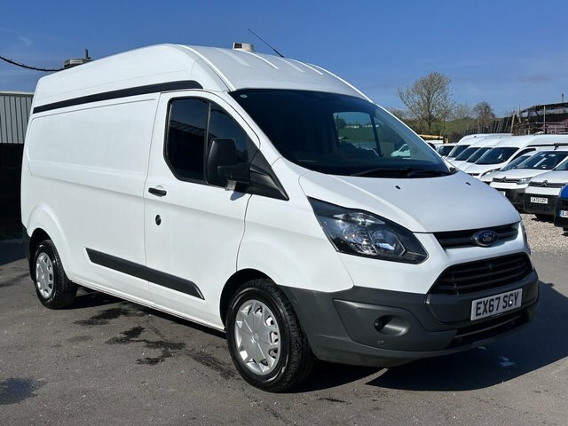 Ford Transit Custom 2.0 Tdci 340 Panel Van L2 H2 16 EX67SGY White #3